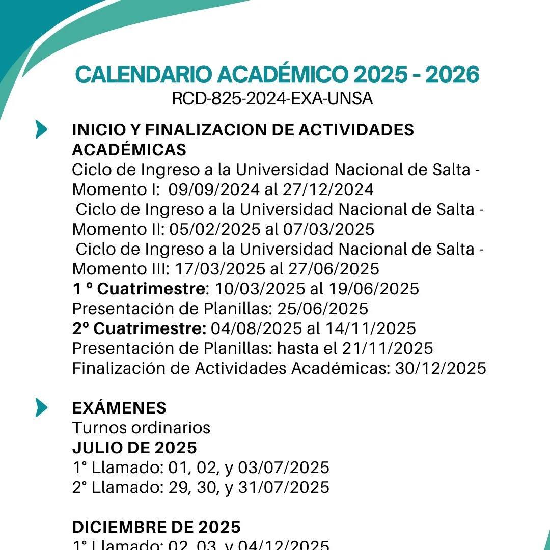 Calendario fac exactas 2025 26 3