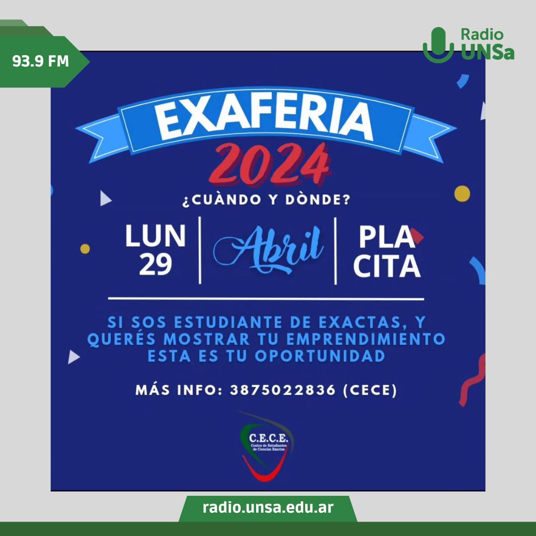 EXA-FERIA 1° Edición 2024 