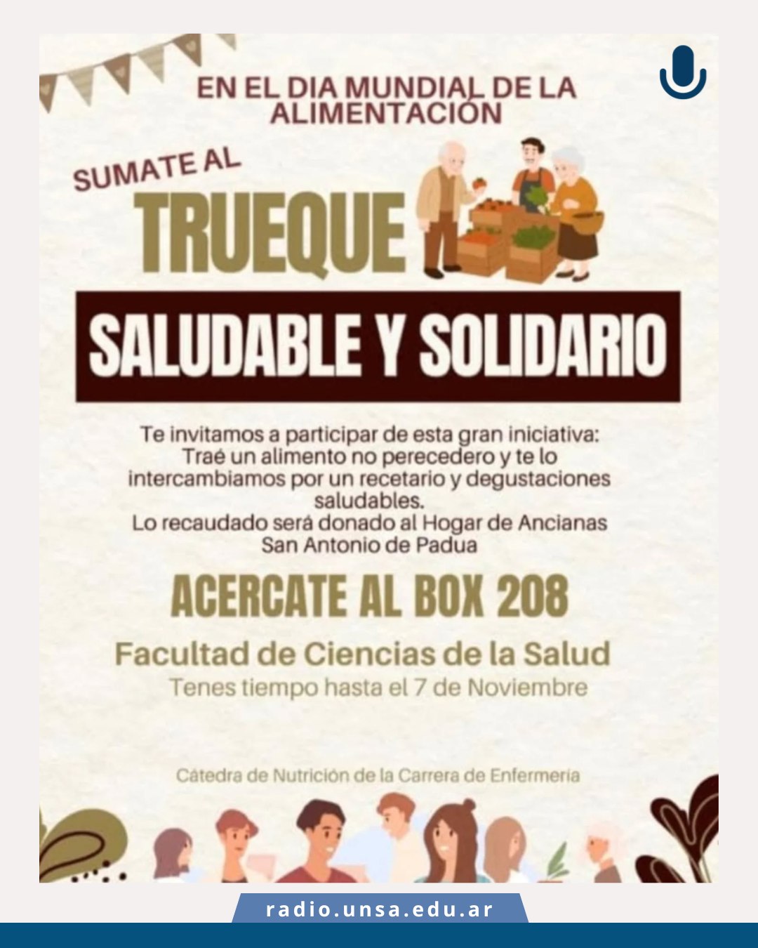 Trueque saludable y solidario