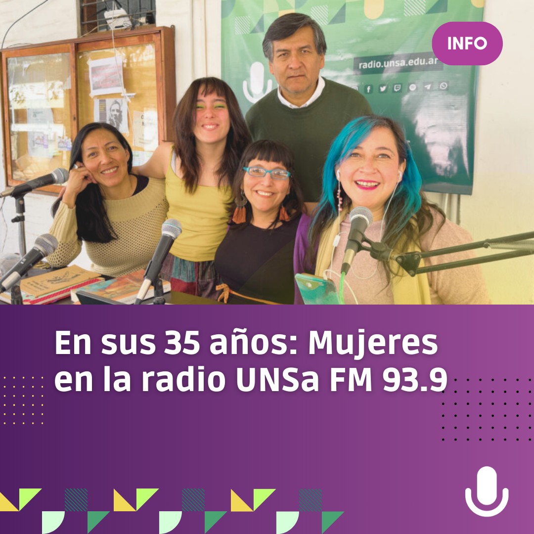 Mujeres en la Radio de la UNSa