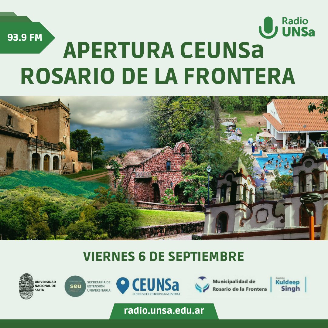 Apertura CEUNSa en Rosario de la Frontera