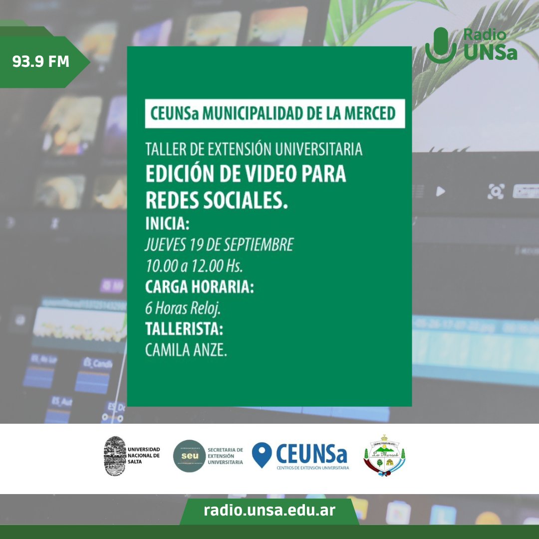 Taller de Edición de Video