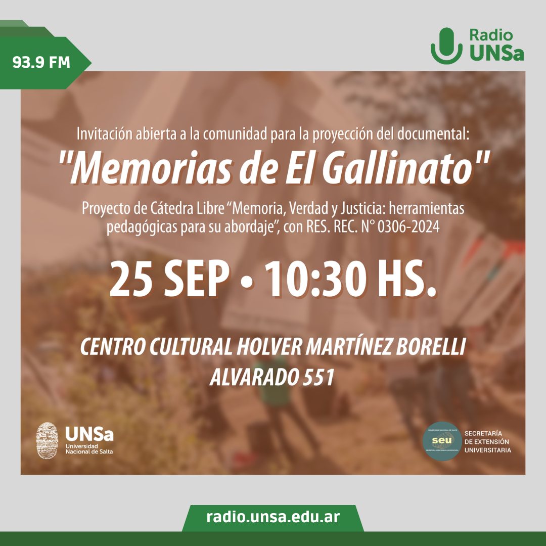 Documental "Memorias de El Gallinato"