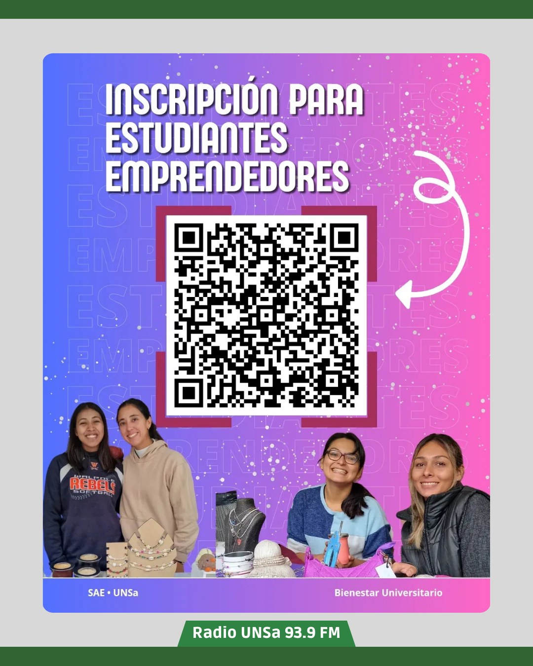 12 feria de emprendedores unsa QR