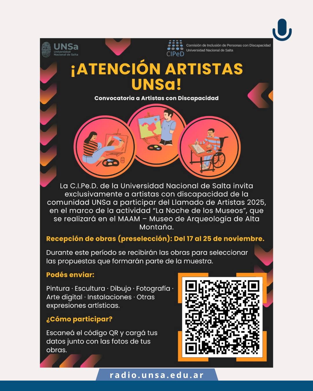 Llamado de Artistas 2025