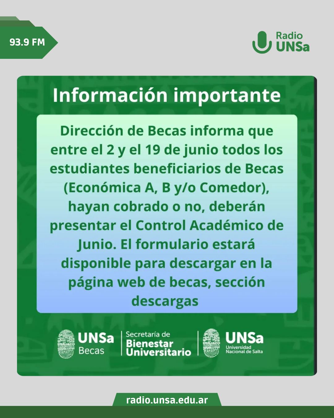 Becas unsa control academico 2