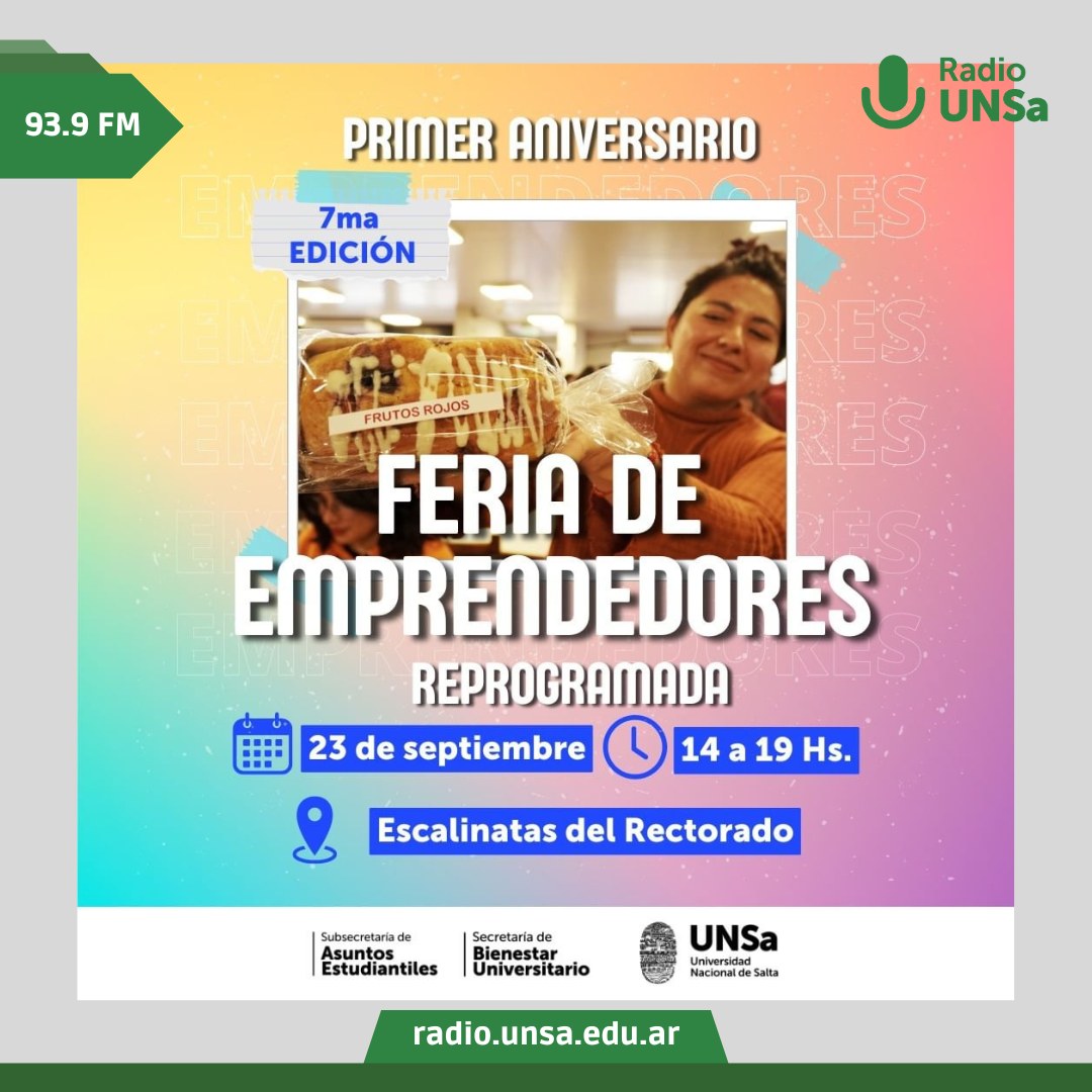 Feria de Emprendedores reprogramada