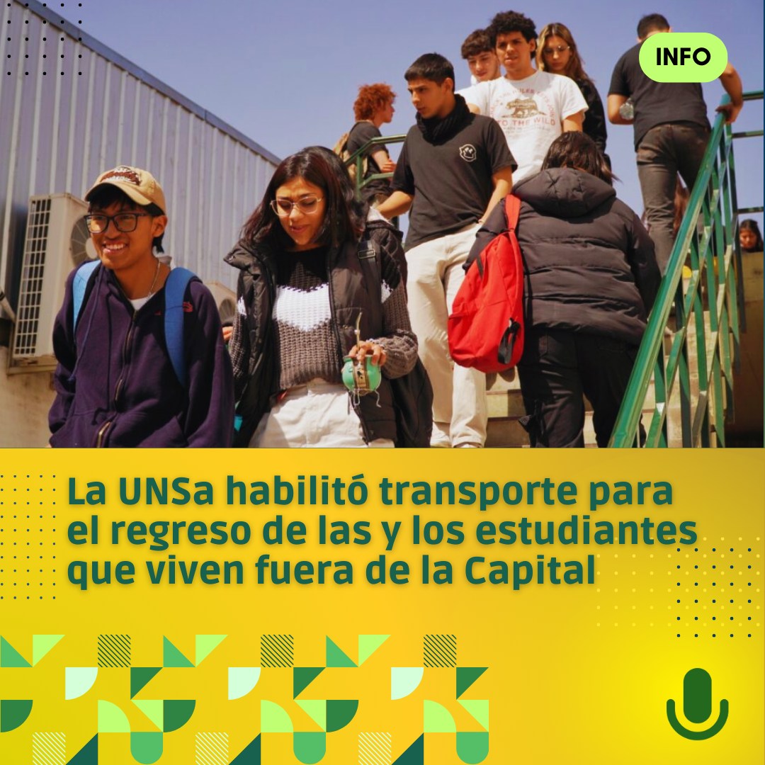 Se habilitó el transporte universitario