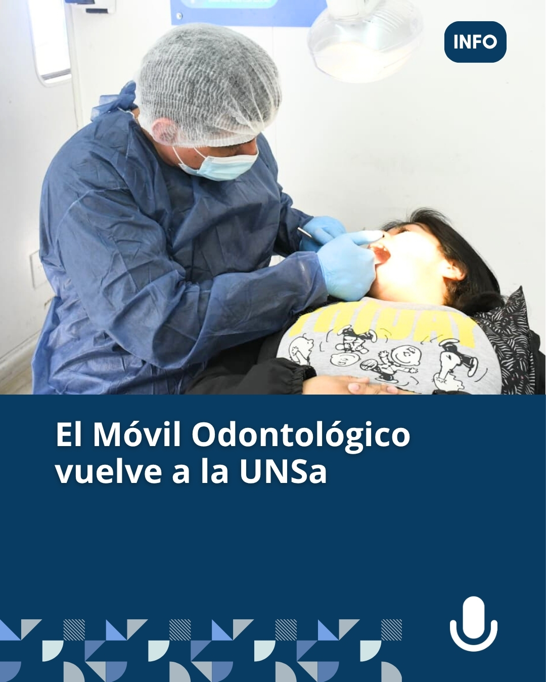 El Móvil Odontológico vuelve a la UNSa