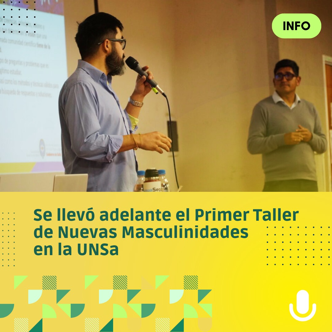 Se llevó adelante el Primer Taller de Nuevas Masculinidades