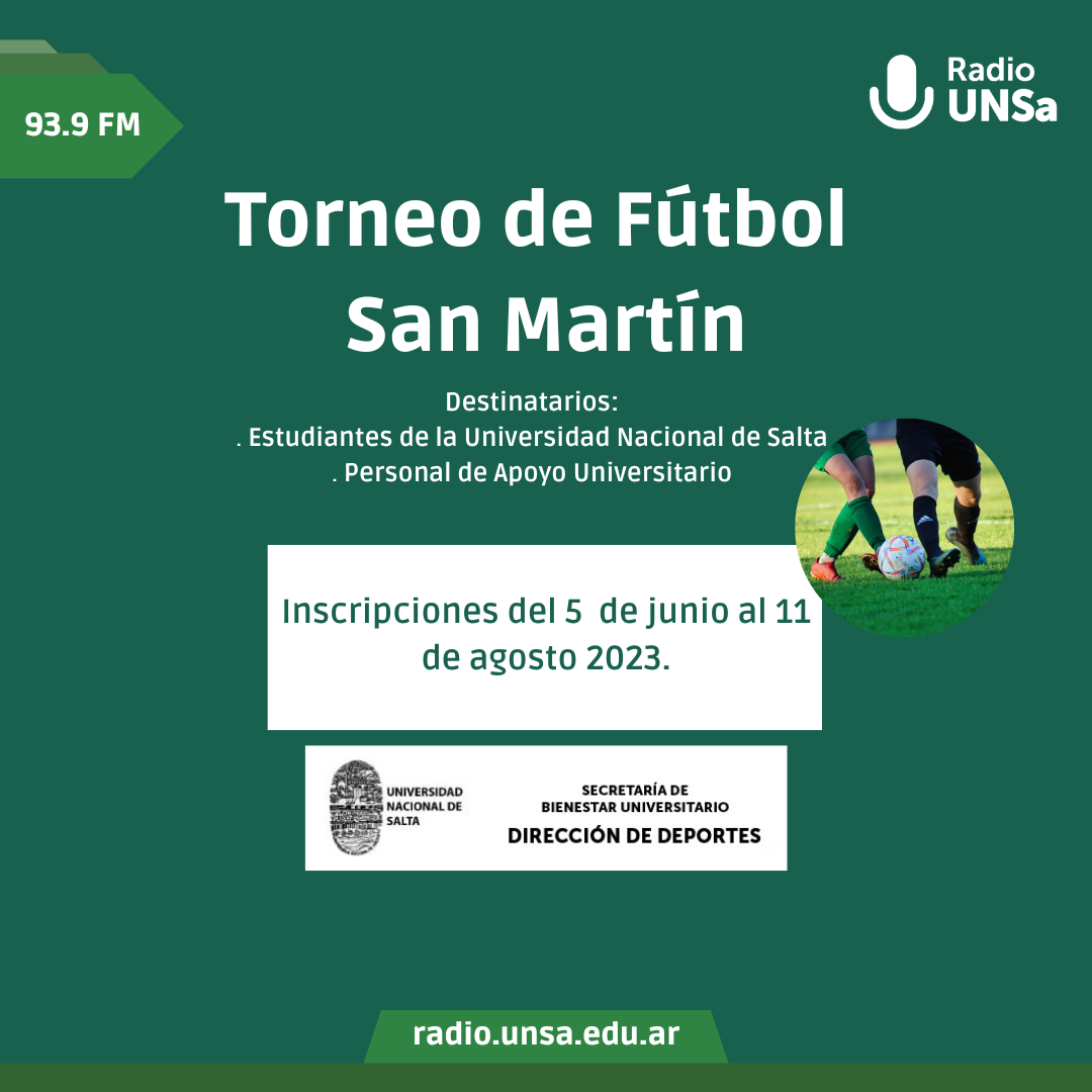 Torneo de fútbol 11 San Martín