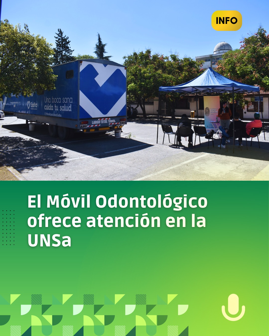 Móvil Odontológico del municipio