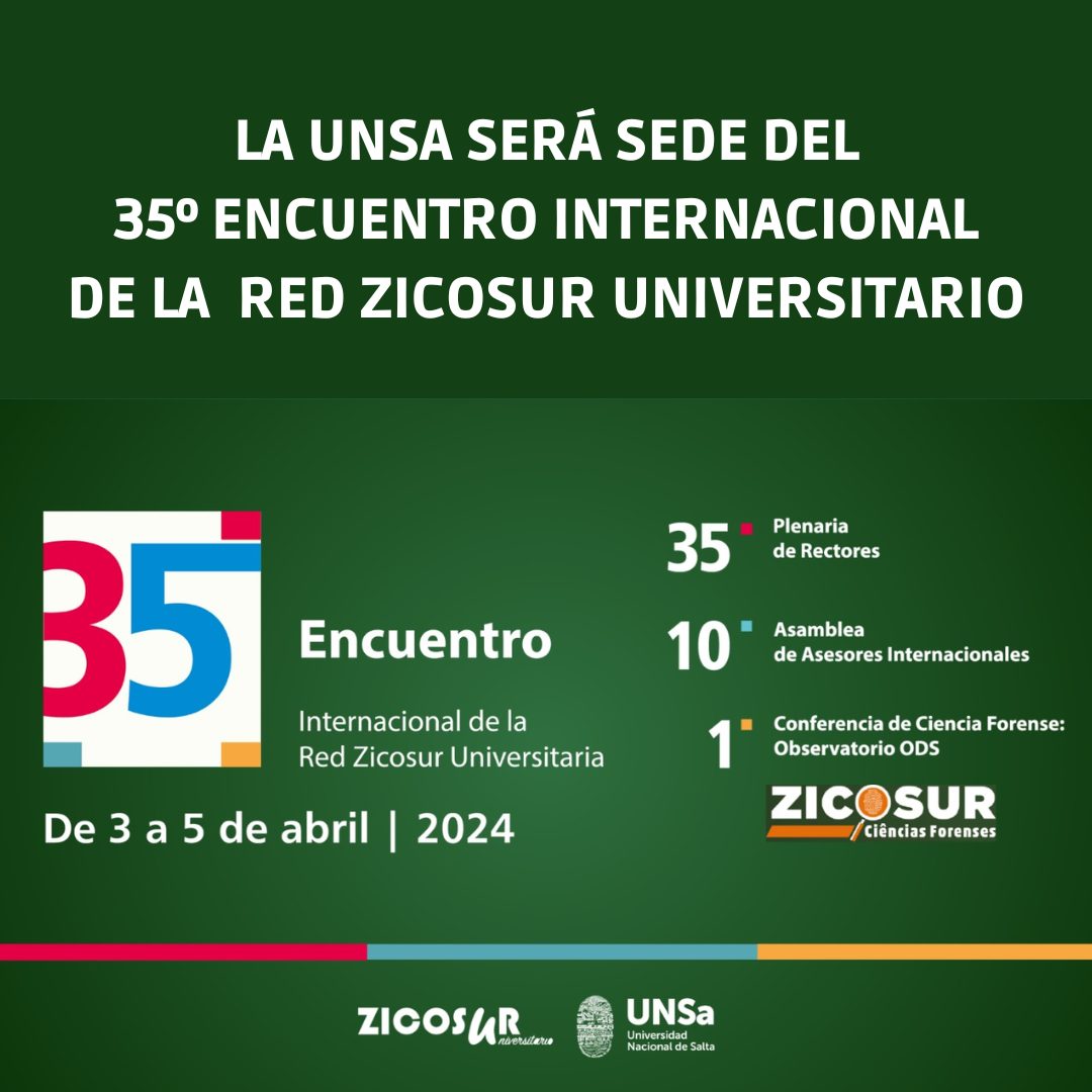35º Encuentro Internacional de la Red Zicosur Universitario